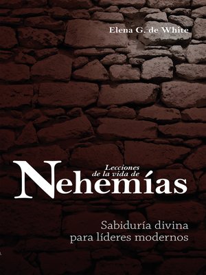 cover image of Lecciones de la vida de Nehemías